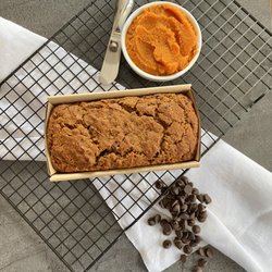 Second Breakfast Bakery - Chocolate Pumpkin Banana loaf