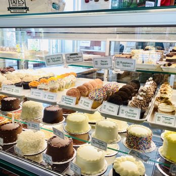Tate's Bake Shop - Dessert Case of Cakes - Bakeries Near Me - Southampton, New York