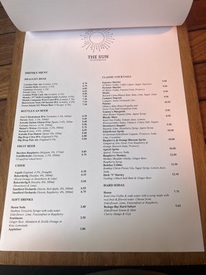 Menu photo 4 The Sun in Splendour London, XGL