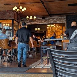 The George - View from the patio. Looking in into the bar