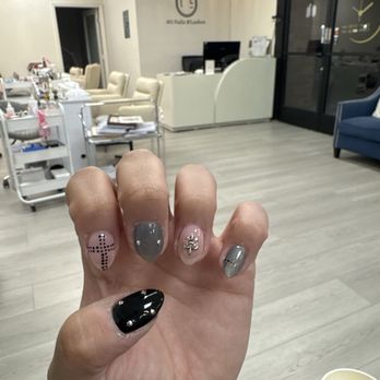 AO Nails - Convoy - builder gel with design! - Nail Salons Near Me - San Diego, California