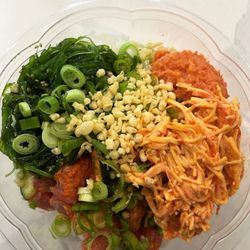 Poke Sushi Bowl - Build Your Own Poke Bowl: tuna and spicy tuna. Crab salad is extra!
