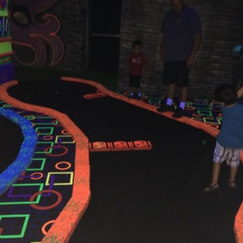 GLO Mini Golf - Very cool! - Mini Golf Near Me - Riverside, California