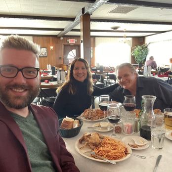 DiPaolo's Red Lion Inn - Chicken and Spaghetti, wine, and my parents (Maria & Jim) who have been going to RLI since they were kids. - Italian Near Me - Southampton, New Jersey DiPaolo's Red Lion Inn - Chicken and Spaghetti, wine, and my parents (Maria & Jim) who have been going to RLI since they were kids. - Italian Near Me - Southampton, New Jersey