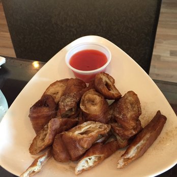 Cafe 101 - Deep fried intestine appetizer. It wasn't bad. - Chinese Near Me - Houston, Texas