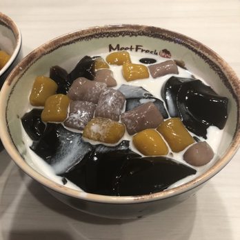 Meet Fresh - The signature icy grass jelly with optional creamer. - Desserts Near Me - Katy, Texas