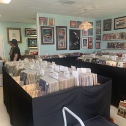 Batch Of Music - Rock n Roll posters line the walls