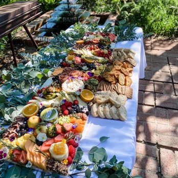 stems - Fresh, beautiful grazing table for a daytime event. My photography unfortunately doesn't do this masterpiece justice! - Caterers Near Me - Los Angeles, California