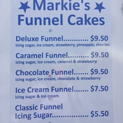 Markie's Food Truck - Try the funnel cake!