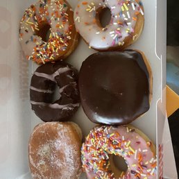 An incorrect assortment of donuts. An incorrect assortment of donuts.