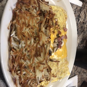 The Nite Owl Restaurant - Ham, cheese and mushroom omelet. - American Near Me - Columbia Falls, Montana