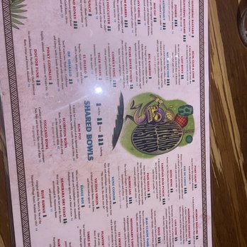 Suffering Bastard Tiki - Menu - Tiki Bars Near Me - Sanford, Florida Suffering Bastard Tiki - Menu - Tiki Bars Near Me - Sanford, Florida