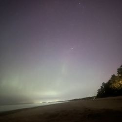 Union Pier Beach - Norther Lights at Union Pier Beach!