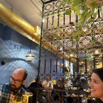 Hummus Kitchen - Inside the restaurant... - Mediterranean Near Me - New York, New York Hummus Kitchen - Inside the restaurant... - Mediterranean Near Me - New York, New York