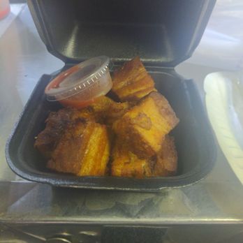 La Tiznada - Pastor belly bites!! Looks amazing - Food Trucks Near Me - Irvine, California