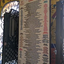 Tepoznieves - Menu