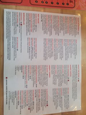 Menu photo 2 Taco Bamba Raleigh Raleigh, NC