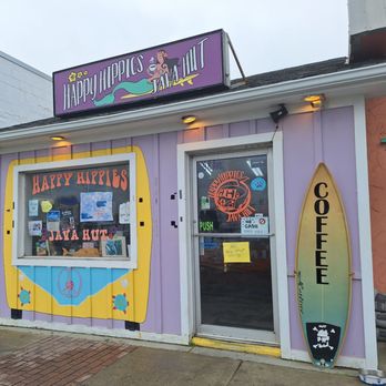 Happy Hippies Java Hut - Cutest storefront! - Coffee & Tea Near Me - Kure Beach, North Carolina