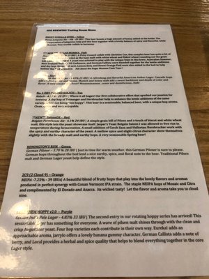 Menu photo 7 Settle Down Easy Brewing Falls Church, VA