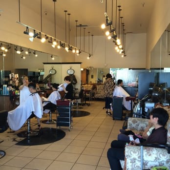 Sunny Hair - Inside. Cute lighting. - Hair Salons Near Me - Rowland Heights, California Sunny Hair - Inside. Cute lighting. - Hair Salons Near Me - Rowland Heights, California