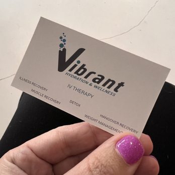 Vibrant Hydration & Wellness - IV Hydration Near Me - Huntsville, Alabama