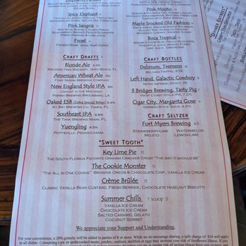 The Pink Elephant - Menu - American Near Me - Boca Grande, Florida The Pink Elephant - Menu - American Near Me - Boca Grande, Florida