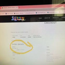 Bounce House Orlando - Confirmation proof