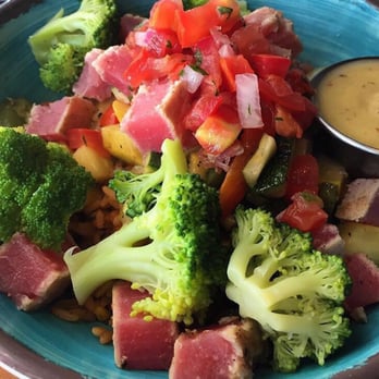 Green Lemon - Fitness Fiesta Bowl w/ Jasmine Rice and Tuna - Mexican Near Me - Tampa, Florida