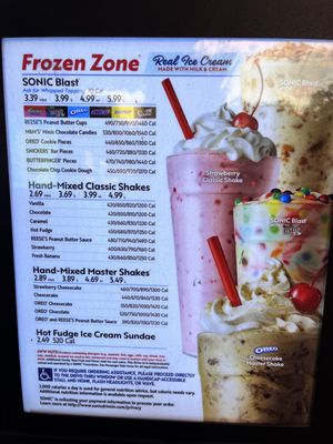 Sonic Milkshakes Menu: Ultimate Guide to Irresistible Flavors