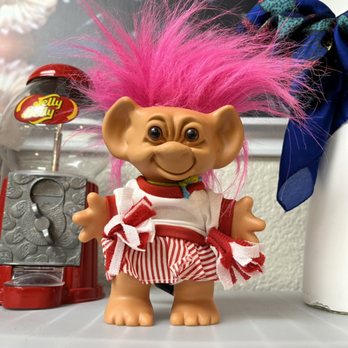 Button And Zip - Vintage troll doll - Antiques Near Me - Roseville, California Button And Zip - Vintage troll doll - Antiques Near Me - Roseville, California