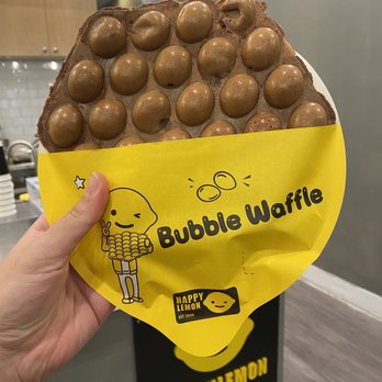 Happy Lemon - Chocolate waffle - Bubble Tea Near Me - Evanston, Illinois