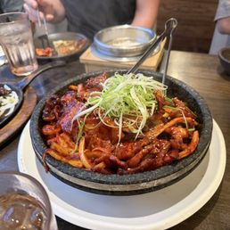 Spicy octopus and pork Spicy octopus and pork
