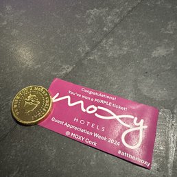 Moxy - I won the special customer reward of the day! (free bar tab up to 25 euros) - Hotels Near Me - Cork, Colorado