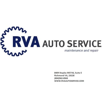 RVA Auto Service - RVA Logo - Auto Repair Near Me - Henrico, Virginia RVA Auto Service - RVA Logo - Auto Repair Near Me - Henrico, Virginia