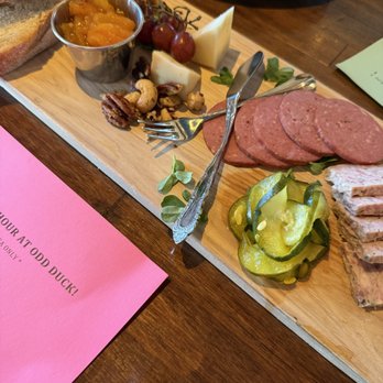 Odd Duck - Charcuterie board - New American Near Me - Milwaukee, Wisconsin