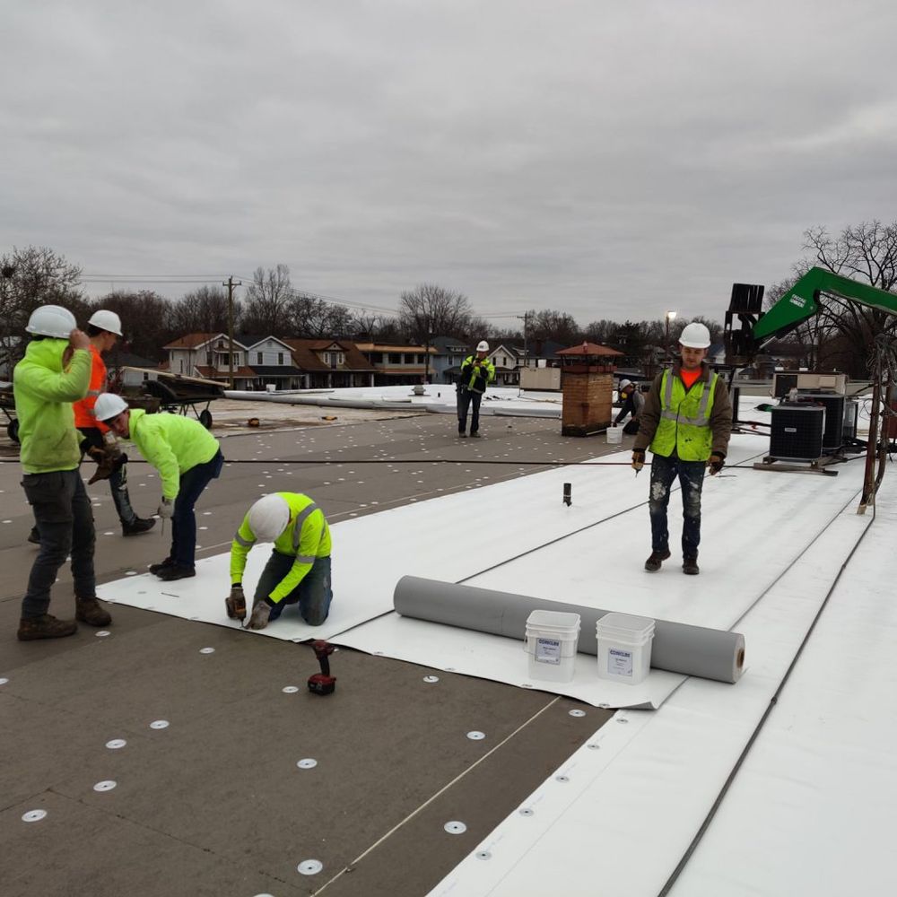 Slide of Axis Roofing