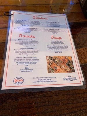 Menu photo 5 The Bartonville Store Bartonville, TX Menu photo 5 The Bartonville Store Bartonville, TX