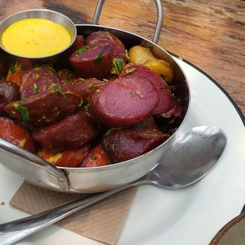 Brava Garden Eatery - Papas Bravas, $12.95 - Wine Bars Near Me - Pleasanton, California