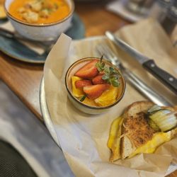 Lazy Dog Restaurant & Bar - 1/2 Sandwich + Soup (Lunch)