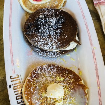 Breakfast Republic - Pancake Flight - Breakfast & Brunch Near Me - San Diego, California