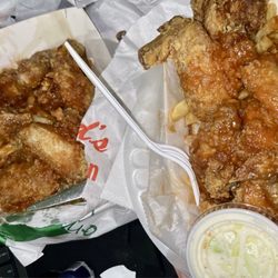 Harold's Chicken Shack - Greasy chicken
