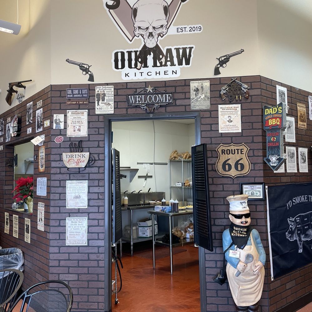 Smokin’ Outlaw Kitchen - Fun signs and decor - Barbeque Near Me - Englewood, Colorado