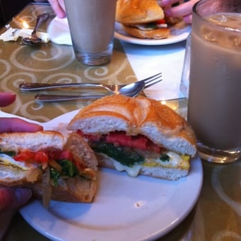 Daily Grind - Veggie breakfast sandwhich on a hard roll - Coffee & Tea Near Me - Albany, New York