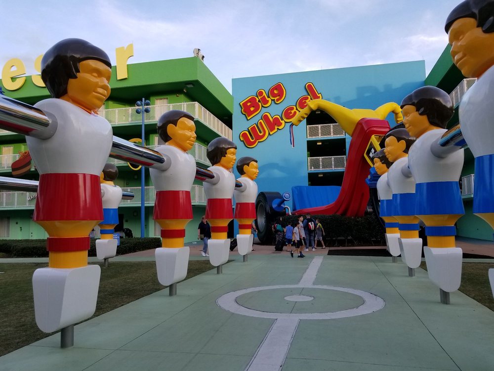 DISNEY SKYLINER DISNEY’S ART OF ANIMATION/POP CENTURY RESORT