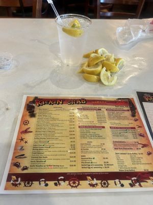 Menu photo 2 The Kickin' Crab San Jose, CA Menu photo 2 The Kickin' Crab San Jose, CA