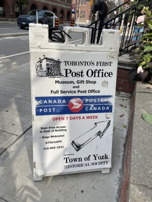 Toronto's First Post Office by null