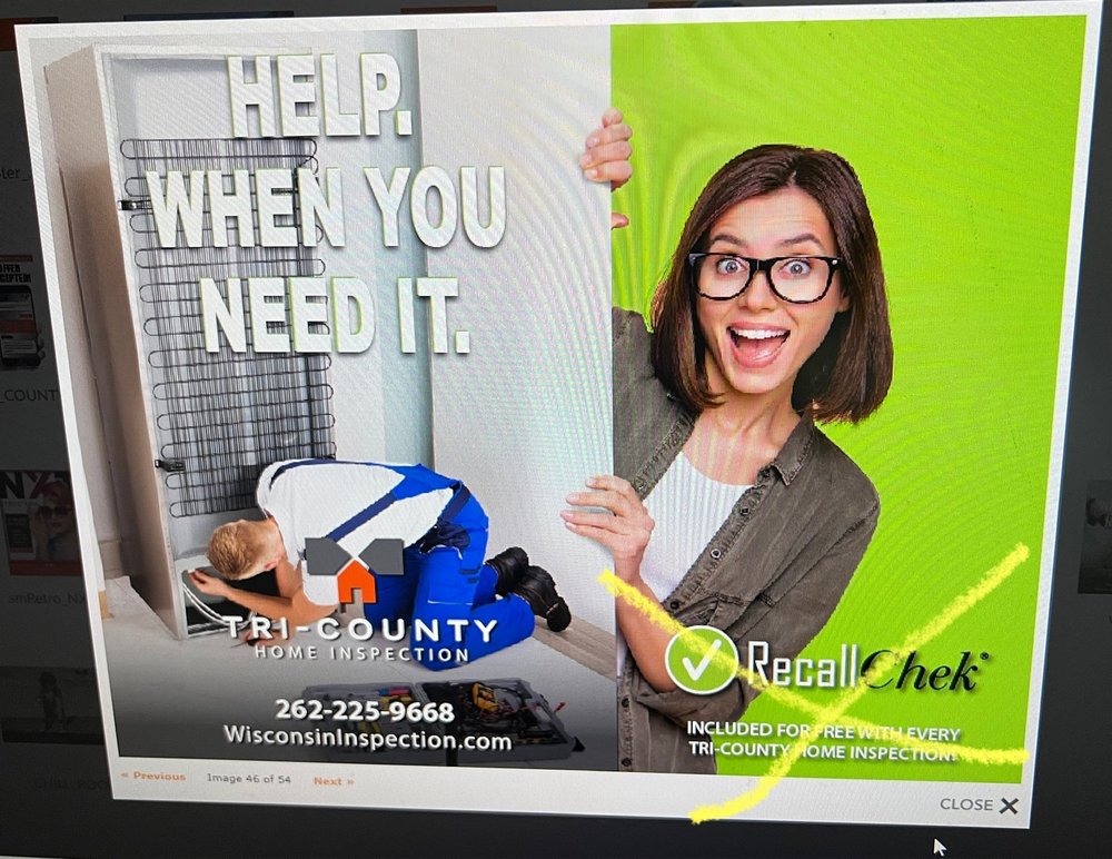 TRI COUNTY HOME INSPECTION WISCONSIN Updated September 2024 13