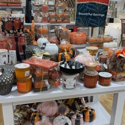 HomeGoods - Fall items display
