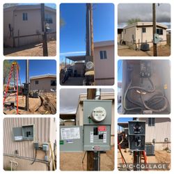 Southwest Electrical Solutions - Full power upgrade! New main and sub panels, whole-home surge protection, and a dedicated AC circuit--all safely installed for this mobile