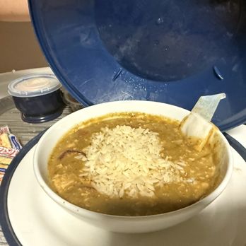 Houston Methodist Hospital - Chicken gumbo with a side of USED DIRTY GAIZE AND TAPE in it. Yum - Hospitals Near Me - Houston, Texas Houston Methodist Hospital - Chicken gumbo with a side of USED DIRTY GAIZE AND TAPE in it. Yum - Hospitals Near Me - Houston, Texas